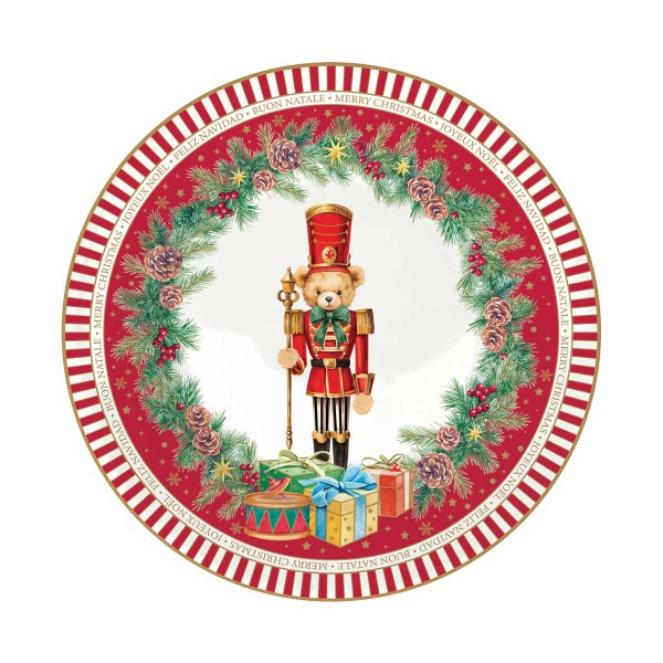 CHRISTMAS TEDDY ΠΙΑΤΟ ΦΡΟΥΤΟΥ 19 ΕΚ ΠΟΡΣΕΛΑΝΗ