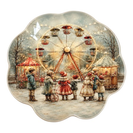 FAIRYTALE BOWL 21CM GLASS