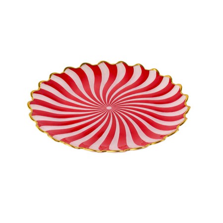 BONBON PLATE 28CM GLASS