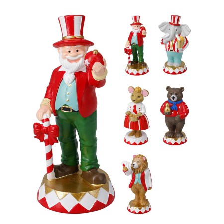 CIRCUS FIGURIN 16.5CM ASSORTED POLYESTER
