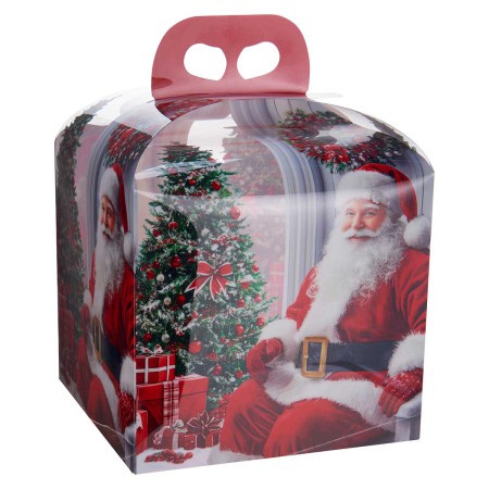 XMAS GIFT BOX 20X20X27 PLASTIC
