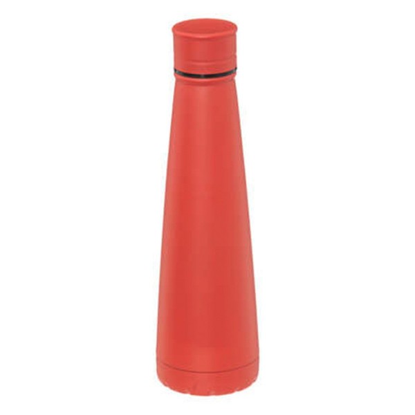 VACUUM BOTTLE 450ML STAINL. STEEL RED
