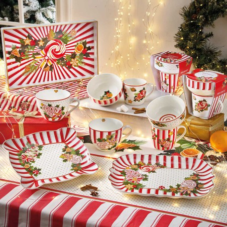 LE CHICCHE SERVING PLATE 33X24,5CM PORCELAIN