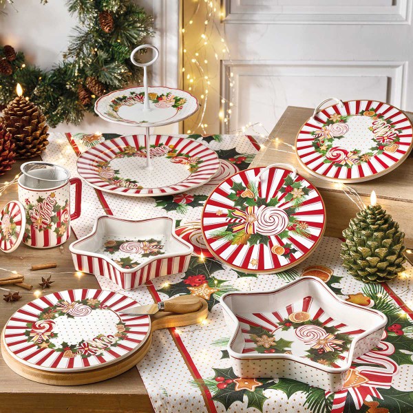 LE CHICCHE SERVING PLATE 33X24,5CM PORCELAIN