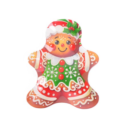 COOKIE GLASS PLATE 15.5X19.5