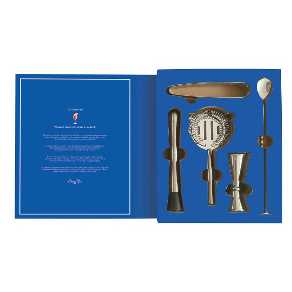 GIT NOVELS 5PCS COCKTAIL SET IN GIFT BOX
