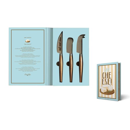 GIT NOVELS 3PCS CHEESE KNIVES IN GIFT BOX