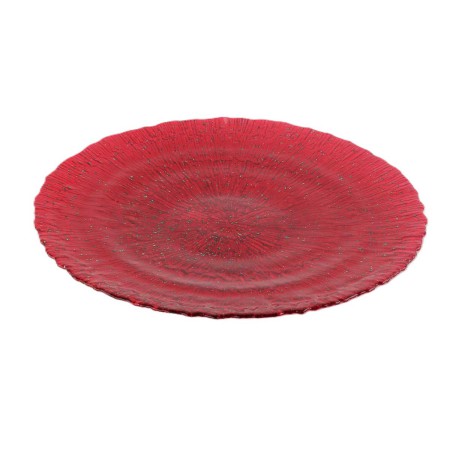 PRECIOUS PLATE 32CM GLASS