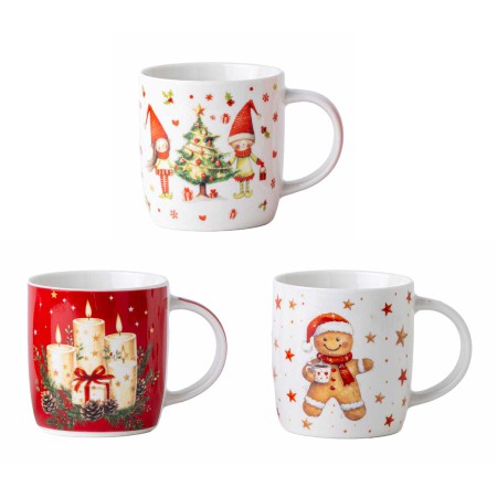 CHRISTMAS SPIRIT MUG 350ML PORCELAIN