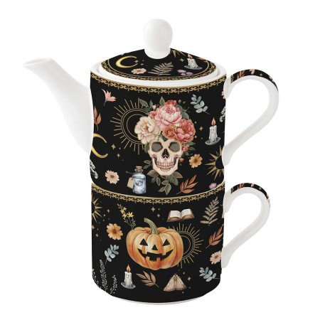 HALLOWEEN NIGHT ΤΕΑ FOR ΟΝΕ 280ML&280ML ΠΟΡΣΕΛ