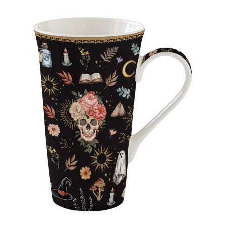 HALLOWEEN NIGHT PORCELAIN TRUMPET MUG 600ML