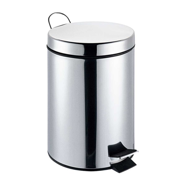 MICRO PEDAL BIN 5L STAINLESS STEEL