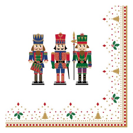 NUTCRACKER ΧΑΡΤΟΠΕΤΣΕΤΕΣ 33Χ33 20 ΤΕΜ.