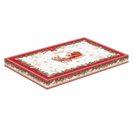CHRISTMAS HERITAGE ΟΒΑΛ ΠΙΑΤΕΛΑ 36X25CM ΠΟΡΣΕΛ 2