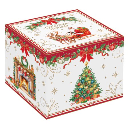 CHRISTMAS HERITAGE MUG 350ML PORCELAIN