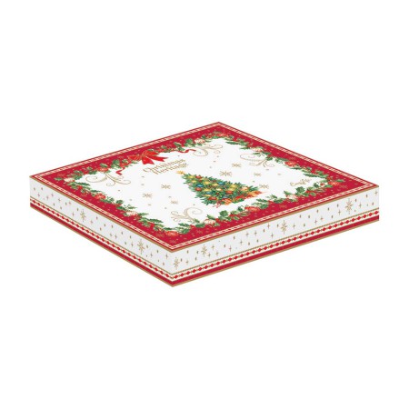 CHRISTMAS HERITAGE PORCELAIN DISH TREE 20,5X25,5CM 2
