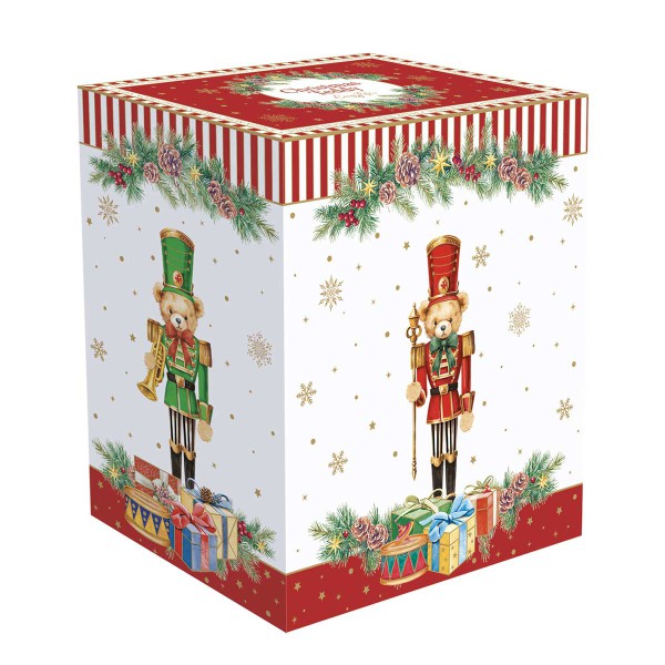 CHRISTMAS TEDDY TEA FOR ONE 280ML&280ML PORCEL