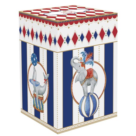 CIRCUS PORCELAIN COOKIE JAR 11,5X18CM