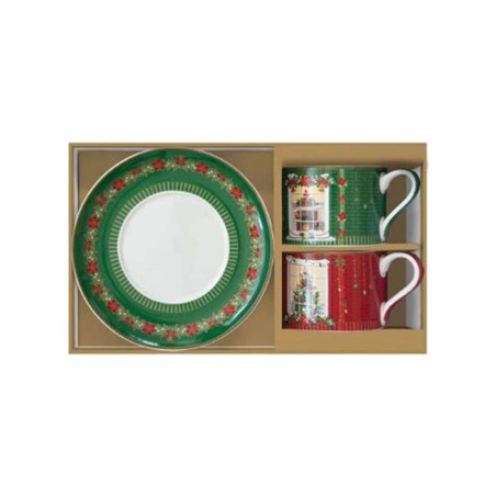 FESTIVE AVENUE ΣΕΤ 2 ΦΛΥΤΖΑΝΙ ΤΣΑΓΙΟΥ 240ML ΠΟΡΣ