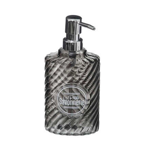 SAVONNERIE DISPENSER ΚΡΕΜΟΣΑΠ ΔΙΑΦΑΝ/ΓΚΡΙ ΓΥΑΛΙΝΟ