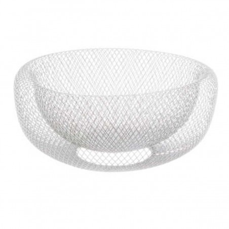 FRUIT BASKET MESH 27CM 2 COLORS METAL