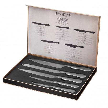 5PCS KITCHEN KNIVES INOX