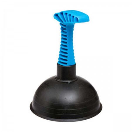 PLUNGER D12X17CM BLACK/BLUE