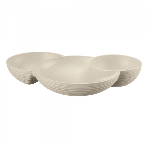 TIERRA HORS D OEUVRES DISH CLAY