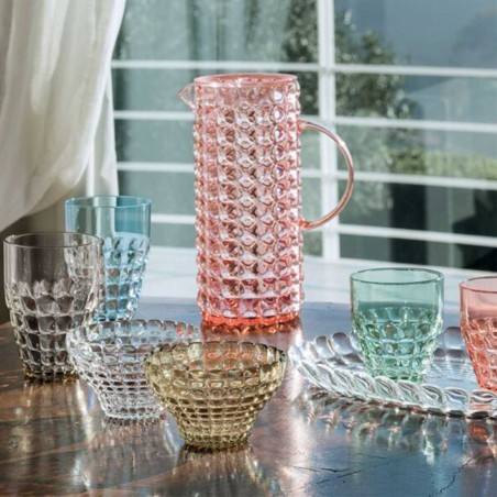 TIFFANY LONGDRINK TUMBLER 510ML SAND ACRYLIC