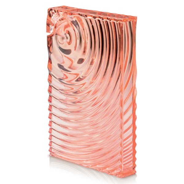 RIPPLES BOTTLE 550ML CORAL ACRYLIC