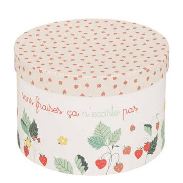 SUMMER ROUND CARTON BOX 3 DESIGNS