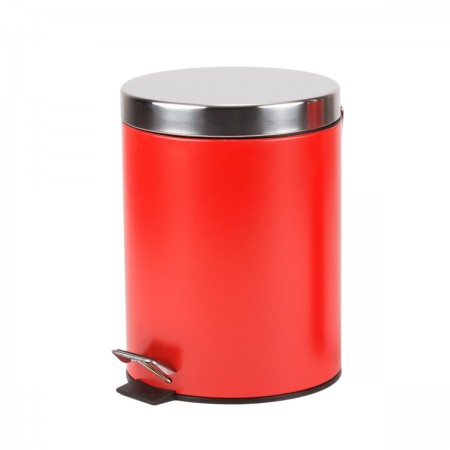 CHILI 5LT SS STEP DUST BIN