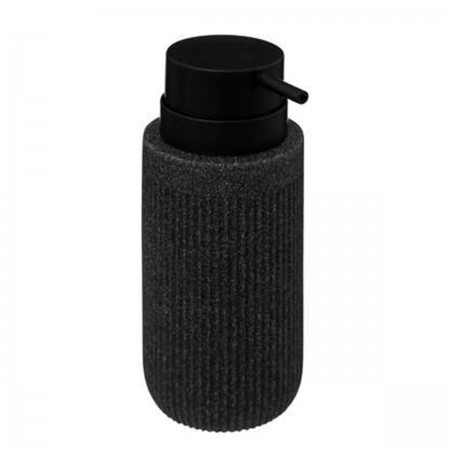 ONYX SOAP DISPENSER GREY POLYRESIN