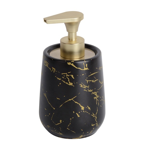 MARBLE GOLD DISPENSER CERAMIC