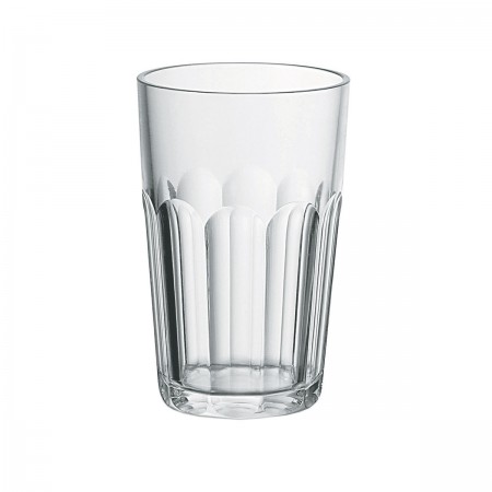 HAPPY HOUR LONGDRINK GLASS 420ML TRANSP. ACRYLIC
