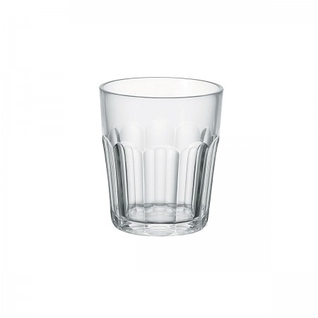 HAPPY HOUR WATER GLASS 350ML TRANSP. ACRYLIC