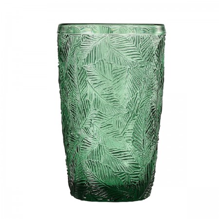 LEAF LONG DRINK TUMBLER GREEN 380ML