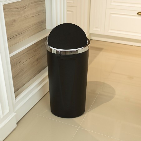 LENOX ΜΑΥΡΟΣ ΚΑΔΟΣ 35LT ΠΛΑΣΤΙΚΟ