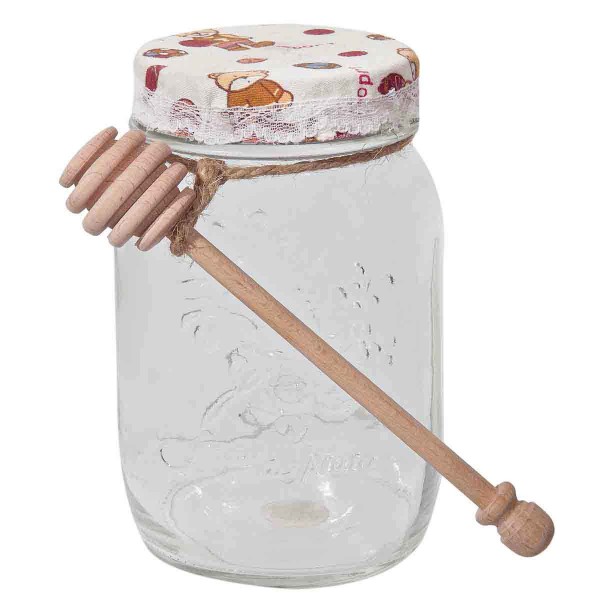 HONEY JAR 500L GLASS