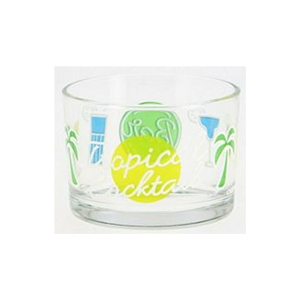 TROPICAL 3PCS GLASS BOWL 230ML