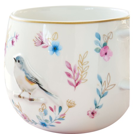 FANCY GARDEN ΚΟΥΠΑ 400ML ΣΕ 4  ΣΧΕΔΙΑ ΠΟΡΣΕΛΑΝΗ
