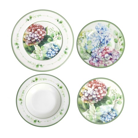 FLORA 18PCS DINNER SET PORCELAIN