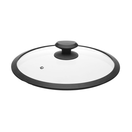 COOK&PLUS ΚΑΠΑΚΙ 24CM ΓΥΑΛΙΝΟ