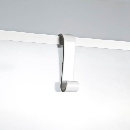 S TOWEL HANGER GREY ACRYLIC