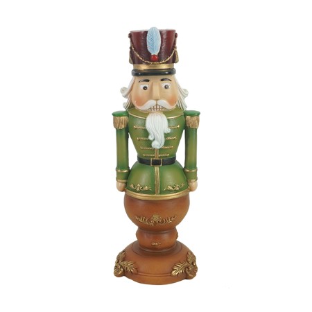 NUTCRACKER ΠΡΑΣΙΝΟΣ 7X7X20CM ΔΙΑΚΟΣΜ. ΠΟΛΥΡΕΖΙΝΗ