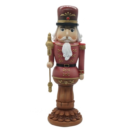 NUTCRACKER ΚΟΚΚΙΝΟΣ 10X9,5X30CM ΔΙΑΚΟΣΜ.ΠΟΛΥΡΕΖ.
