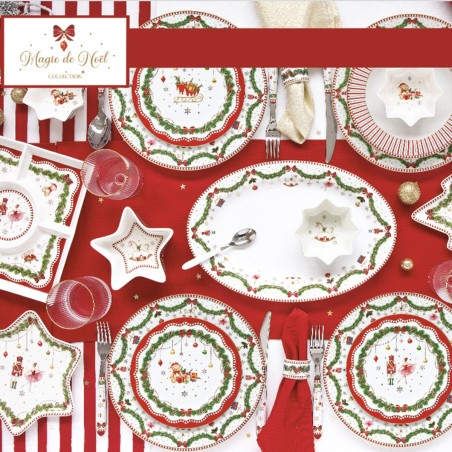 MAGIE NOEL ΔΙΟΡΩΦΗ ΤΟΥΡΤΙΕΡΑ ΠΟΡΣΕΛΑΝΗ 27/19CM