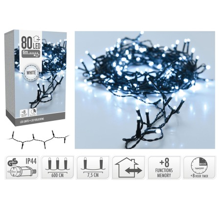LED 80 WHITE LIGHTS OUTDOOR 3 MTR