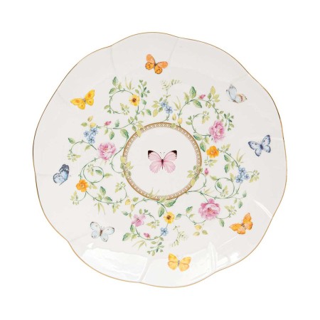 DANCING BUTTERFLIES PORCELAIN SIDE PLATE 20,5CM