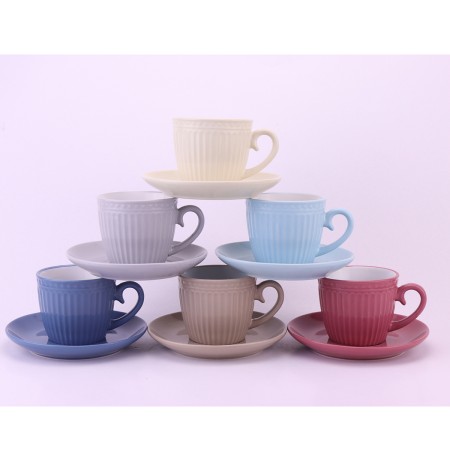 COZY TEA CUP COLORED 250 ML PORCELAIN